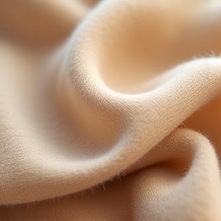 Texture soffice di un tessuto in puro cashmere Loro Piana